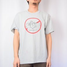 画像2: 90's Mr.Potato Head USA製 キャラクターパロディプリントTシャツ L (2)