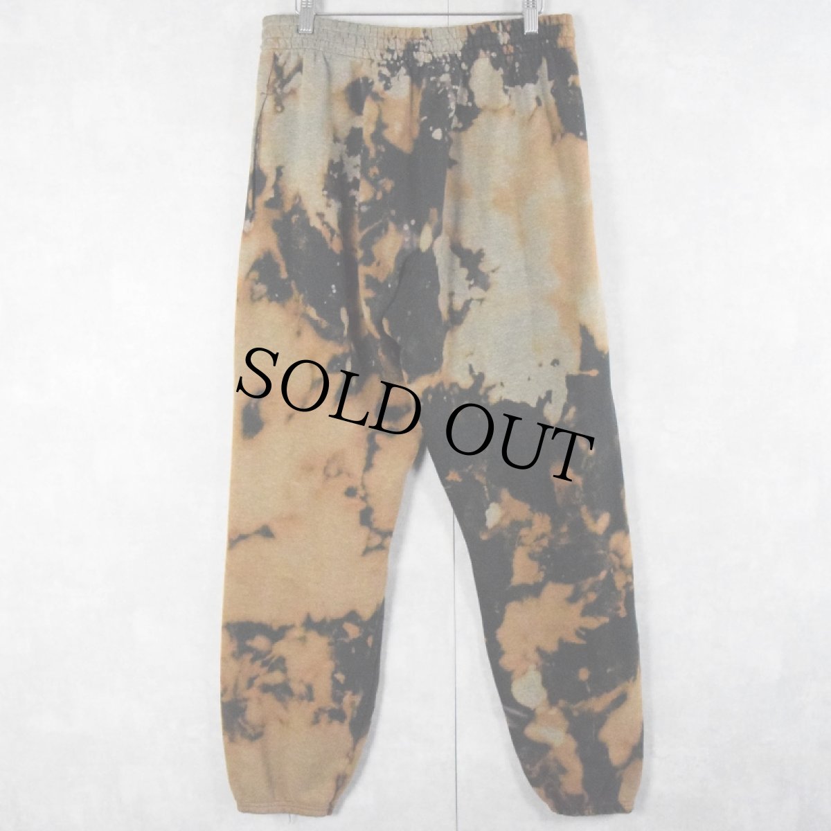 画像2: ブリーチ加工 スウェットパンツ W29-46 (2)