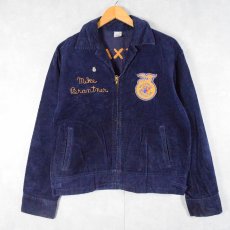 画像2: 〜90's FFA "TEXAS GROESBECK" ファーマーズコーデュロイジャケット 40 (2)