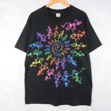 画像1: 90's GRATEFUL DEAD USA製 ロックバンドTシャツ BLACK XL (1)