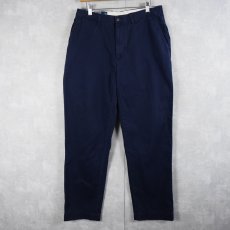 画像1: POLO Ralph Lauren "PROSPECT PANT" コットンスラックス W32 (1)