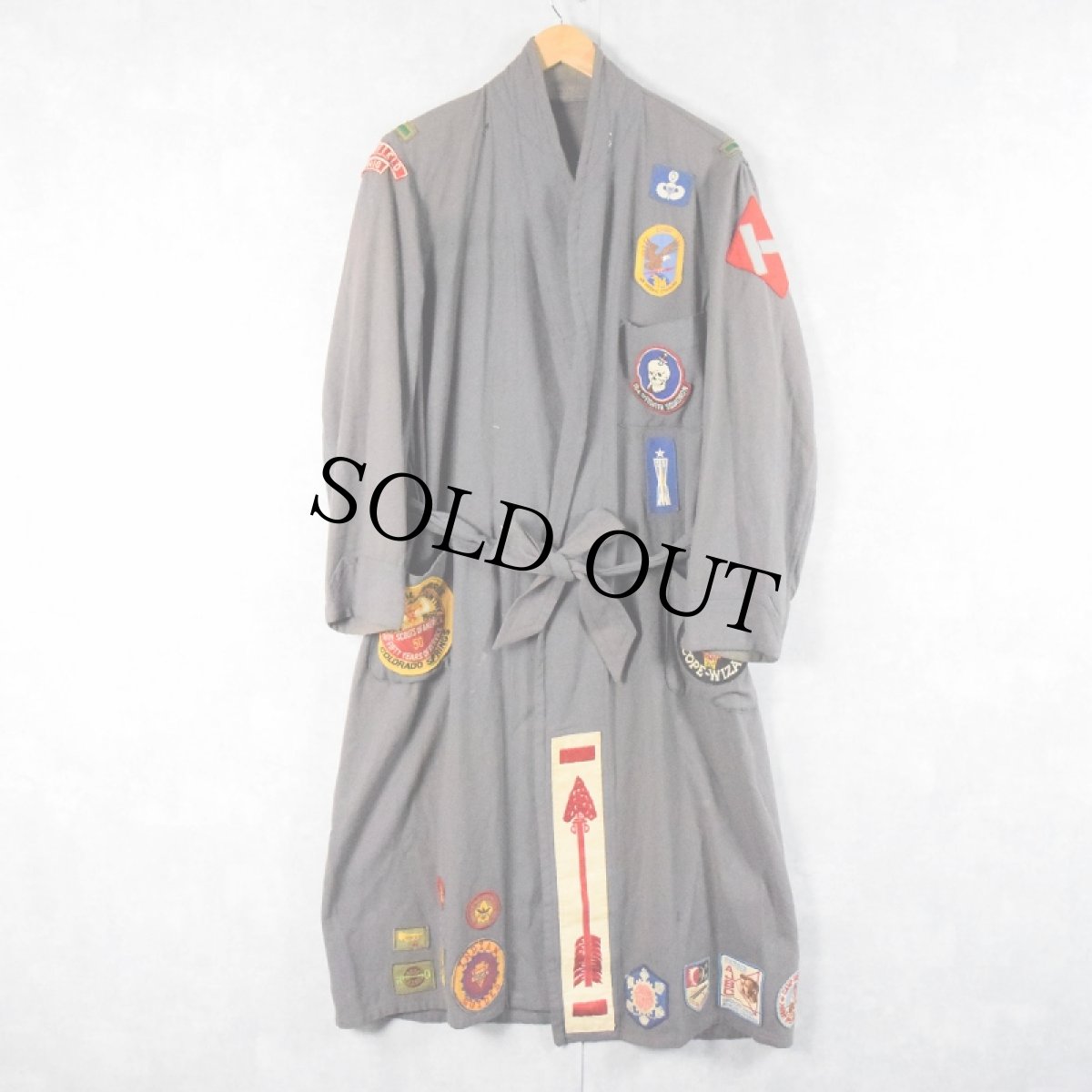 画像2: 60's HONDA ワッペン付き ウールガウン (2)