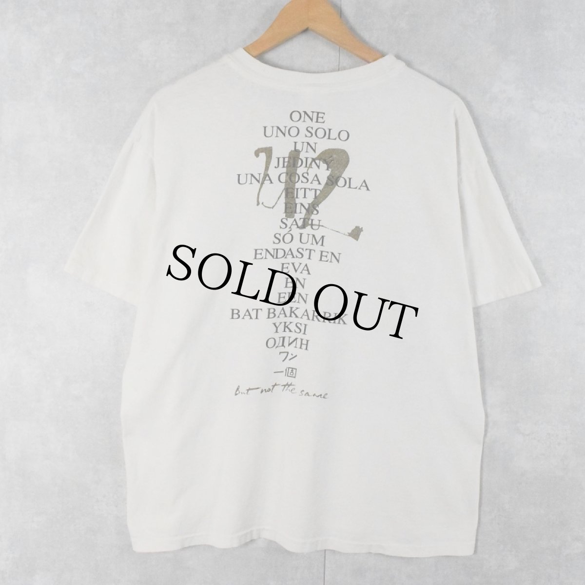 画像2: 1991 David Wojnarowicz USA製 "U2" プリントTシャツ XL (2)