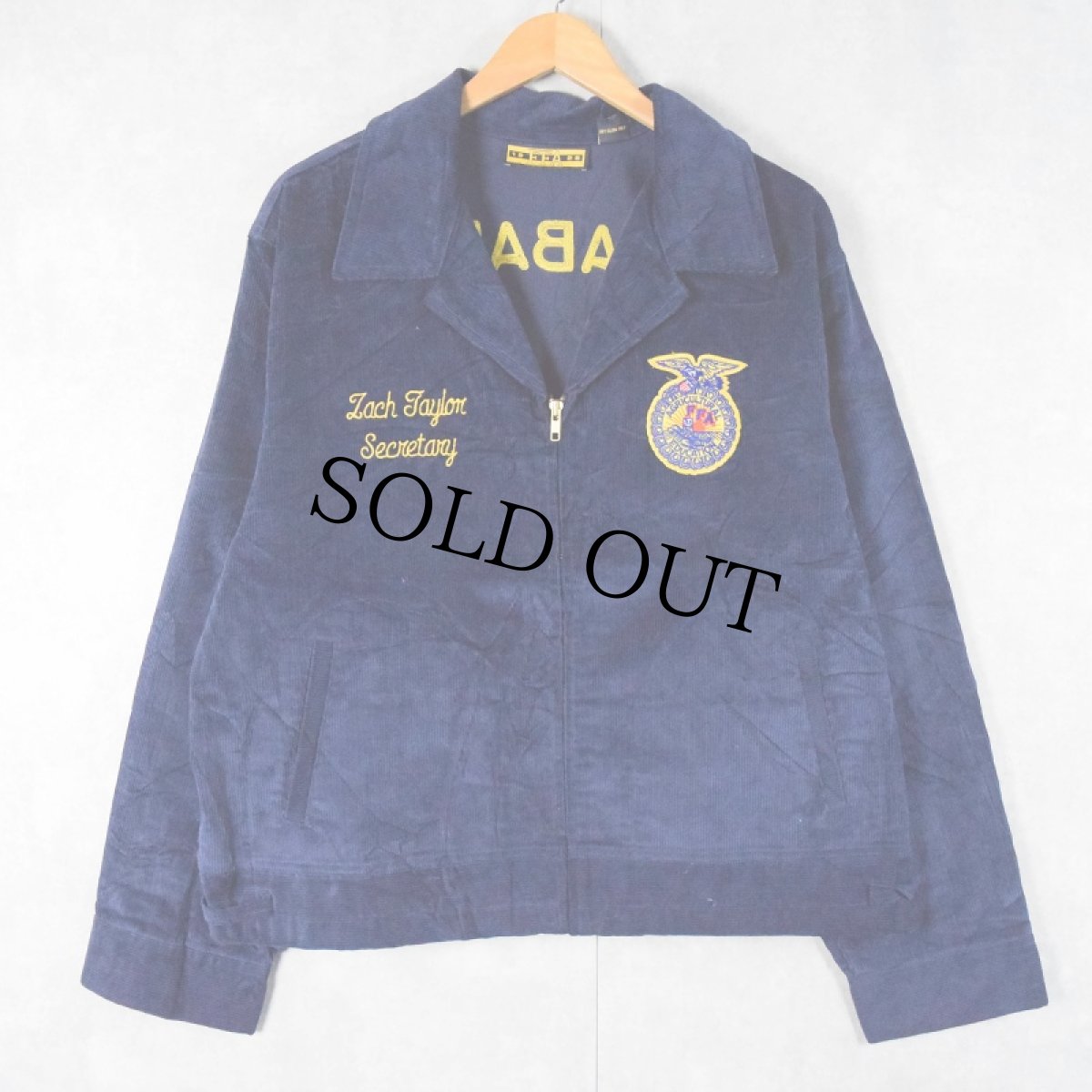 画像2: FFA "ALAMBAMA DAPHNE" ファーマーズコーデュロイジャケット 48 (2)