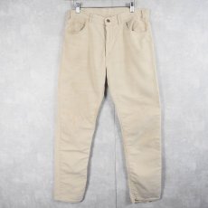 画像1: 60〜70's LEVI'S 612 BIGE ストレッチテーパードパンツ W34 (1)