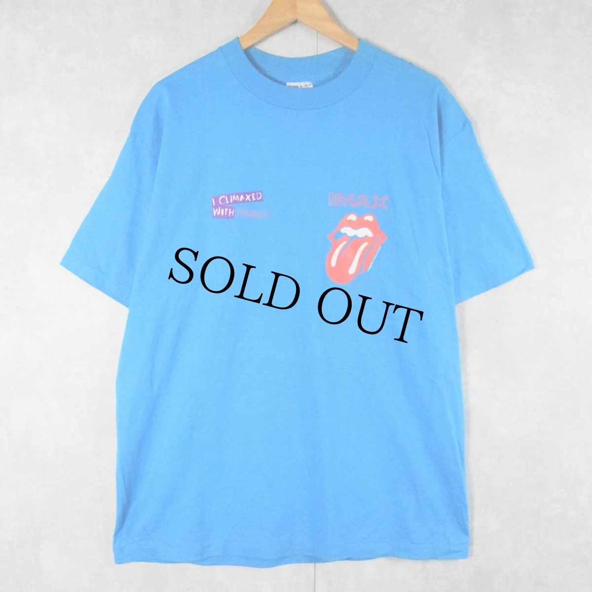 画像2: 90's ROLLING STONES USA製 ロックバンドTシャツ XL (2)