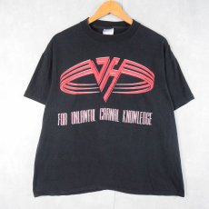 画像1: 90's VAN HALEN USA製 ハードロックバンドTシャツ BLACK XL (1)