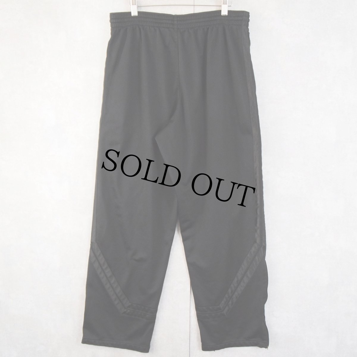 画像2: NIKE ロゴ刺繍 サイドライントラックパンツ BLACK M (2)