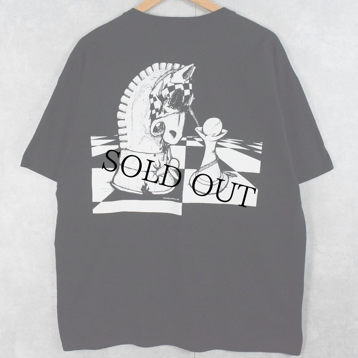 画像2: Dead Horse "Michael Haaga" イラストプリント スラッシュメタルバンドTシャツ (2)