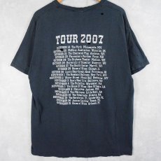画像2: 2007 SEVENDUST パロディプリント オルタナティヴ・メタルバンド ツアーTシャツ XL (2)