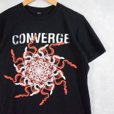 画像1: CONVERGE マスコアバンドプリントTシャツ  (1)