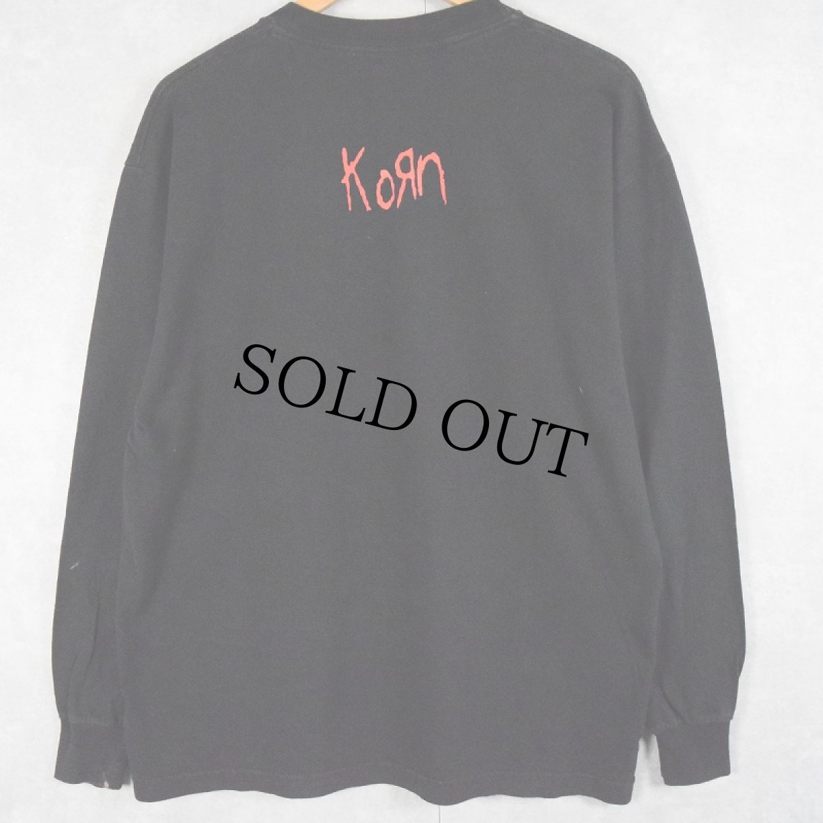 画像2: 〜2000's Korn メタルバンド プリントロンT XL (2)