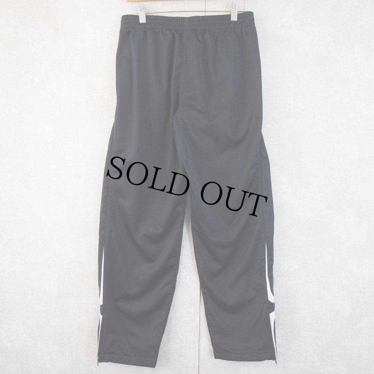 画像2: 2000's UMBRO ロゴ刺繍 サイドライントラックパンツ NAVY (2)