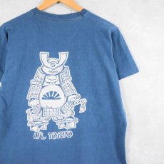 画像1: 80〜90's "U'L TOKYO" イラストプリントTシャツ (1)