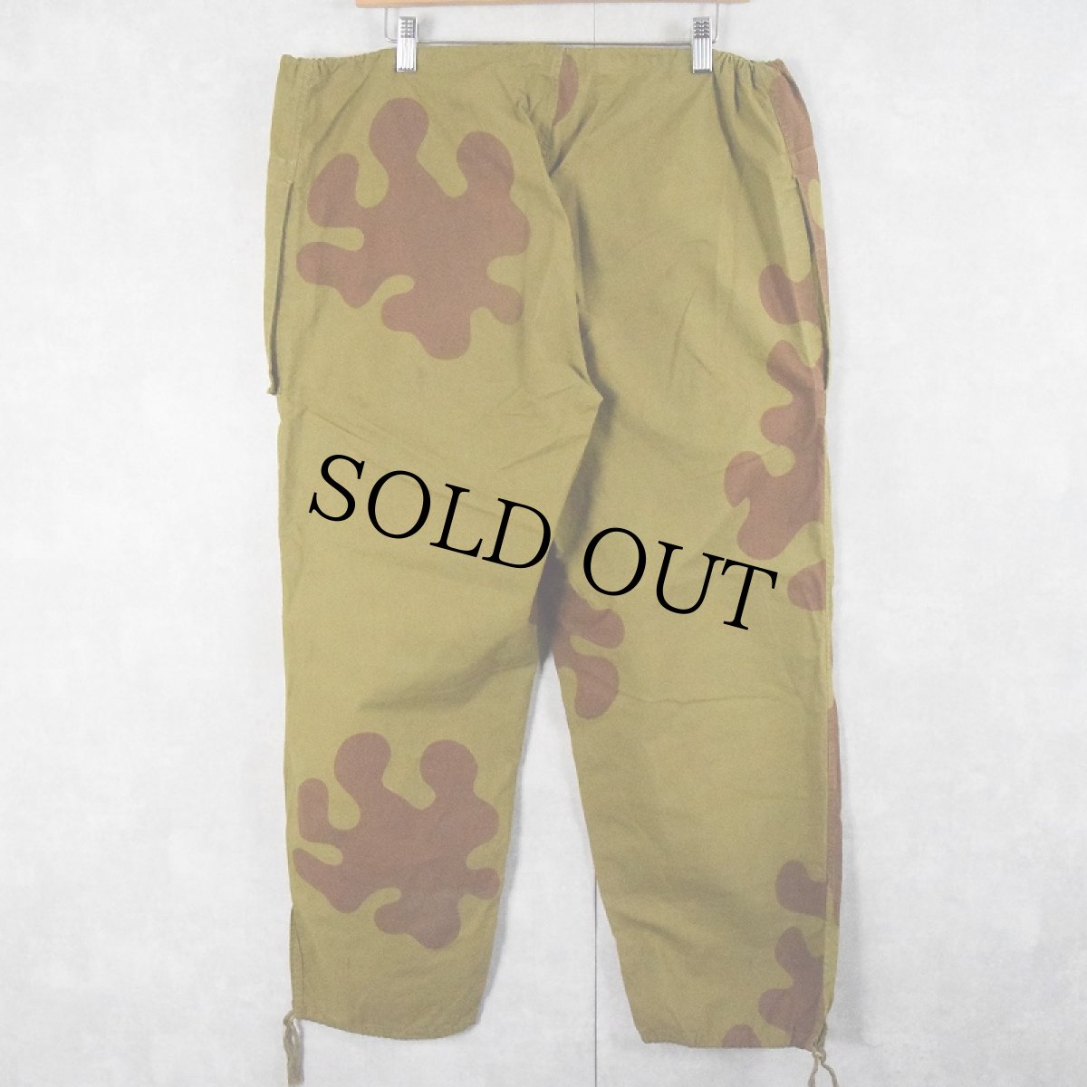 画像2: WWII USSR アメーバ迷彩 スナイパーオーバーパンツ (2)