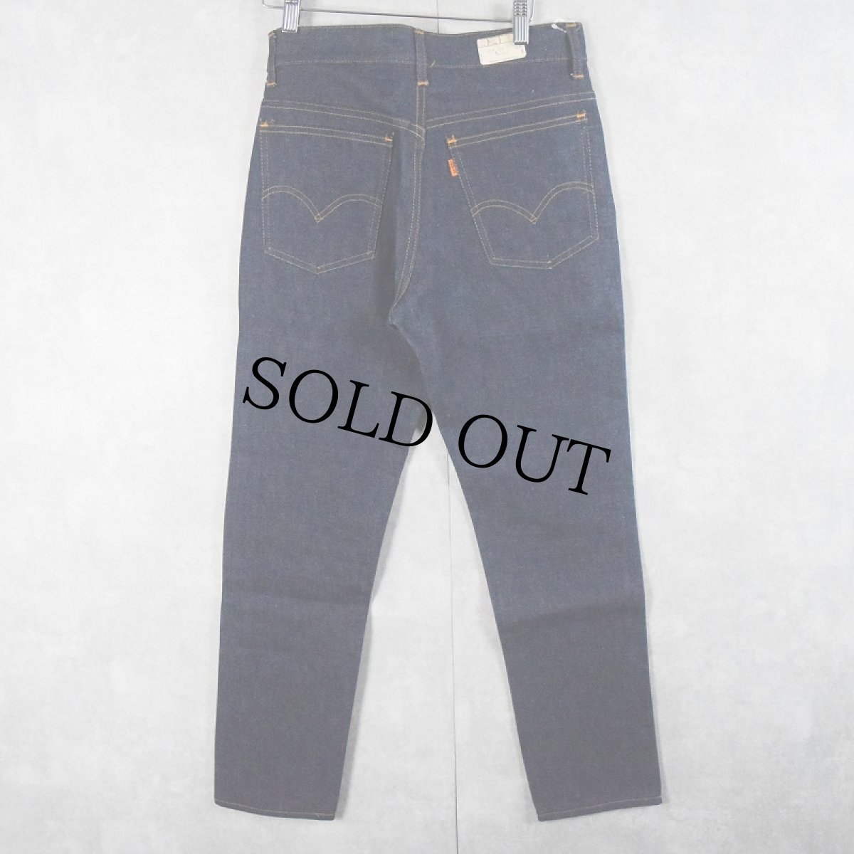 画像3: 60's LEVI'S 606 BIGE オレンジタブ デニムパンツ W29 DEADSTOCK (3)
