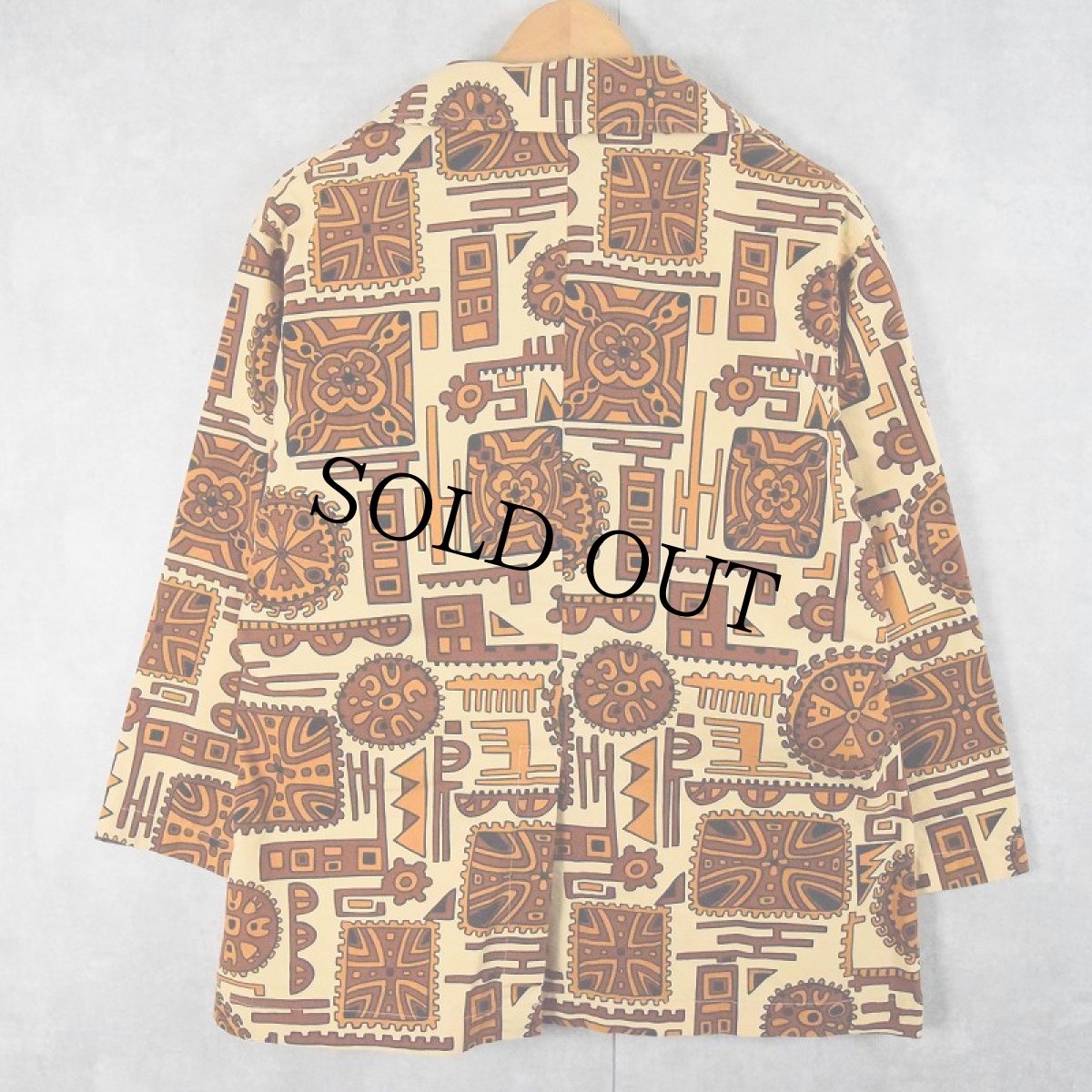 画像2: 70's〜 バティックシャツジャケット (2)