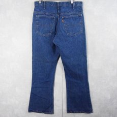 画像2: 80's Levi's 646 オレンジタブ ベルボトムデニムパンツ W32 (2)