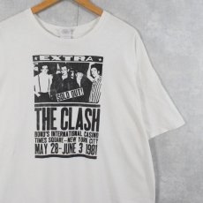 画像1: The Clash パンクロックバンドTシャツ XL (1)