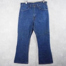 画像1: 80's Levi's 646 オレンジタブ ベルボトムデニムパンツ W32 (1)