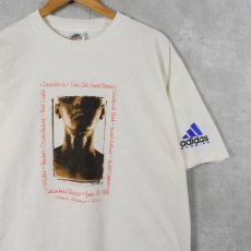 画像1: 90's adidas RUNNING "Gary Walter" ランニングレースプリントTシャツ L (1)