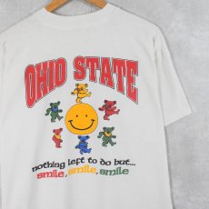 画像1: GRATEFUL DEAD "OHIO STATE" ロックバンド パロディプリントTシャツ (1)