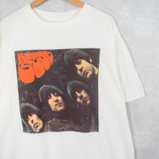 画像1: 90's THE BEATLES USA製 "RUBBER SOUL" ロックバンドアルバムTシャツ XL (1)