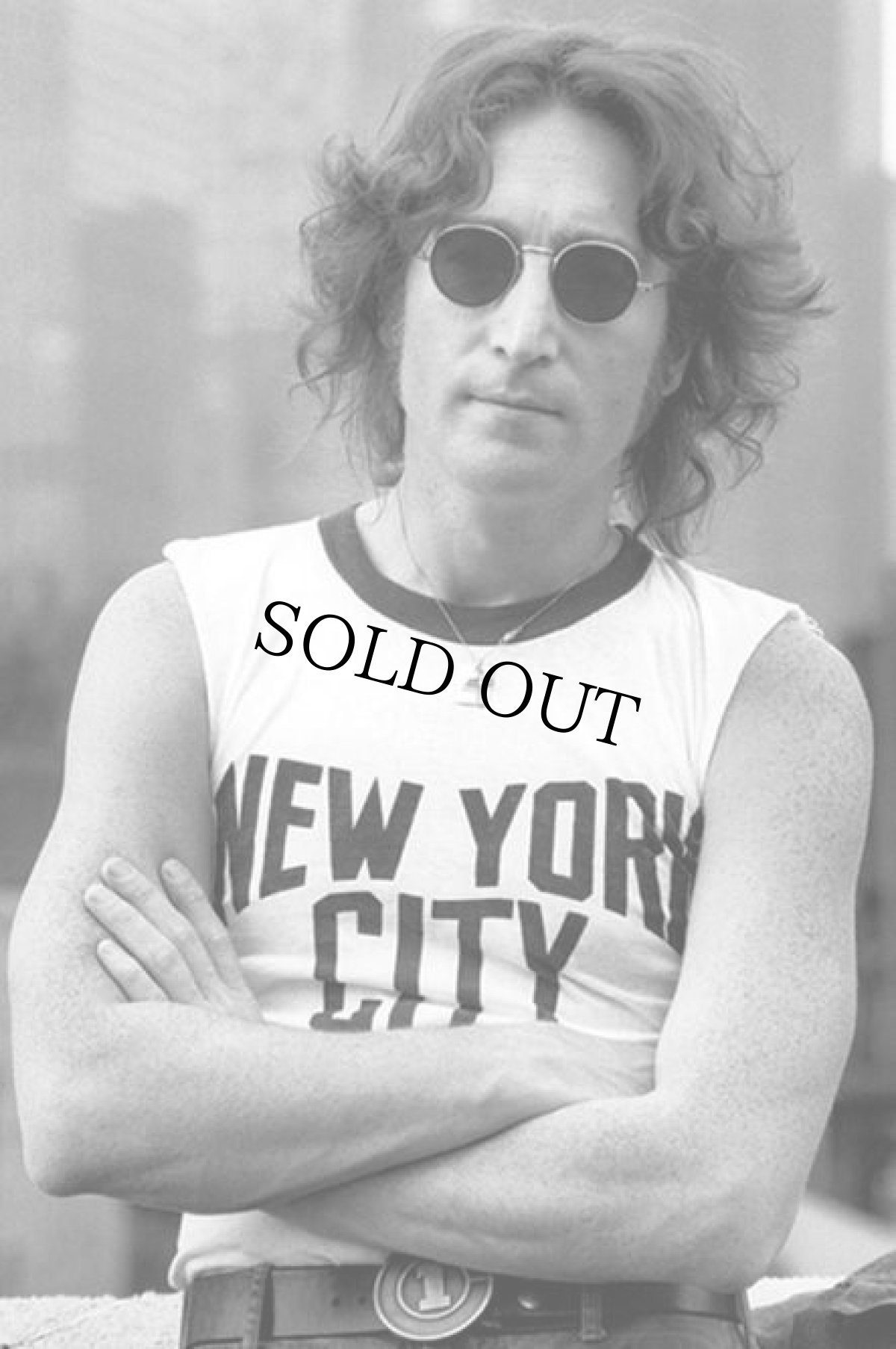 画像2: NEW YORK CITY (As Worn By John Lennon)  リンガーTシャツ L (2)