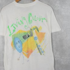 画像2: 80's Living Colour USA製 ハードロック・バンドTシャツ L (2)