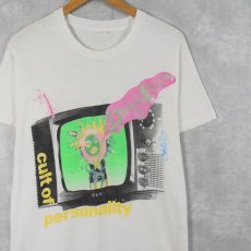 画像1: 80's Living Colour USA製 ハードロック・バンドTシャツ L (1)