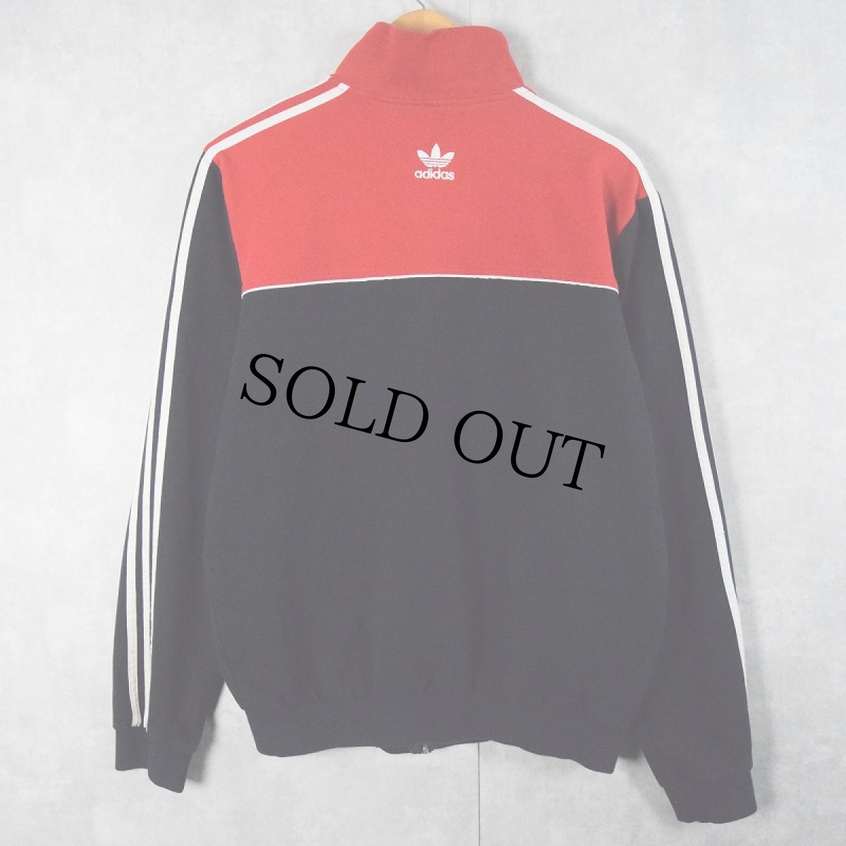 画像2: 90's adidas 切り替えデザイン トラックジャケット XL (2)