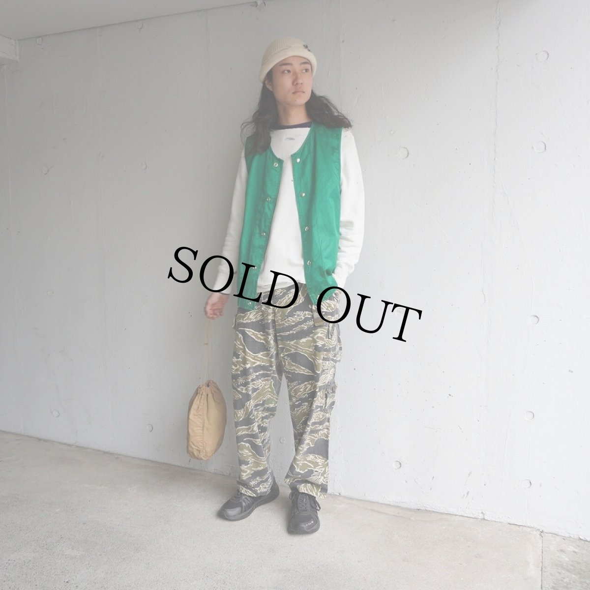 画像5: 70's U.S.NAVY GROUND CREWMAN’S コットン×レーヨンベスト SMALL-MEDIUM (5)