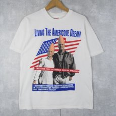 画像1: 90's CONEHEADS USA製 "LIVING THE AMERICONE DREAM" SF映画プリントTシャツ L (1)