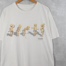 画像1: Oogachaka Dancing Baby キャラクタープリントTシャツ (1)