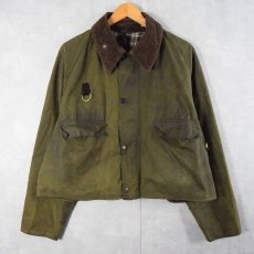 画像1: 90's Barbour ENGLAND製 "SPEY" オイルドジャケット 3ワラント XL (1)