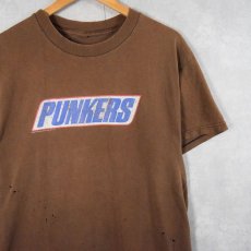 画像1: 90's NOFX "PUNKERS" パロディプリント パンクロックバンドTシャツ (1)
