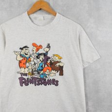 画像1: 90's The Flintstones キャラクタープリントTシャツ (1)