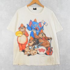 画像1: 90's The Banana Splits USA製 バラエティ番組 キャラクタープリントTシャツ XL (1)