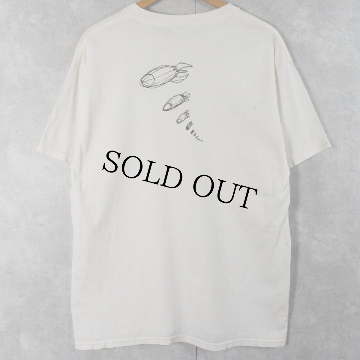 画像2: 90's PEARL JAM オルタナティヴロックバンド プリントTシャツ XL (2)