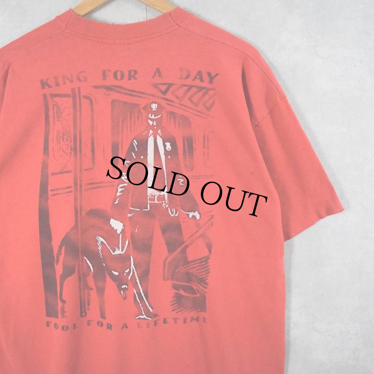 画像2: 90's FAITH NO MORE USA製 "KING FOR A DAY" オルタナティヴロックバンド プリントTシャツ XL (2)