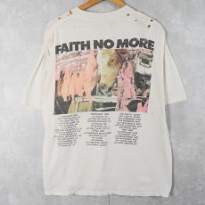 画像2: 90's FAITH NO MORE USA製 オルタナティヴ・ロックバンドプリントTシャツ XL (2)