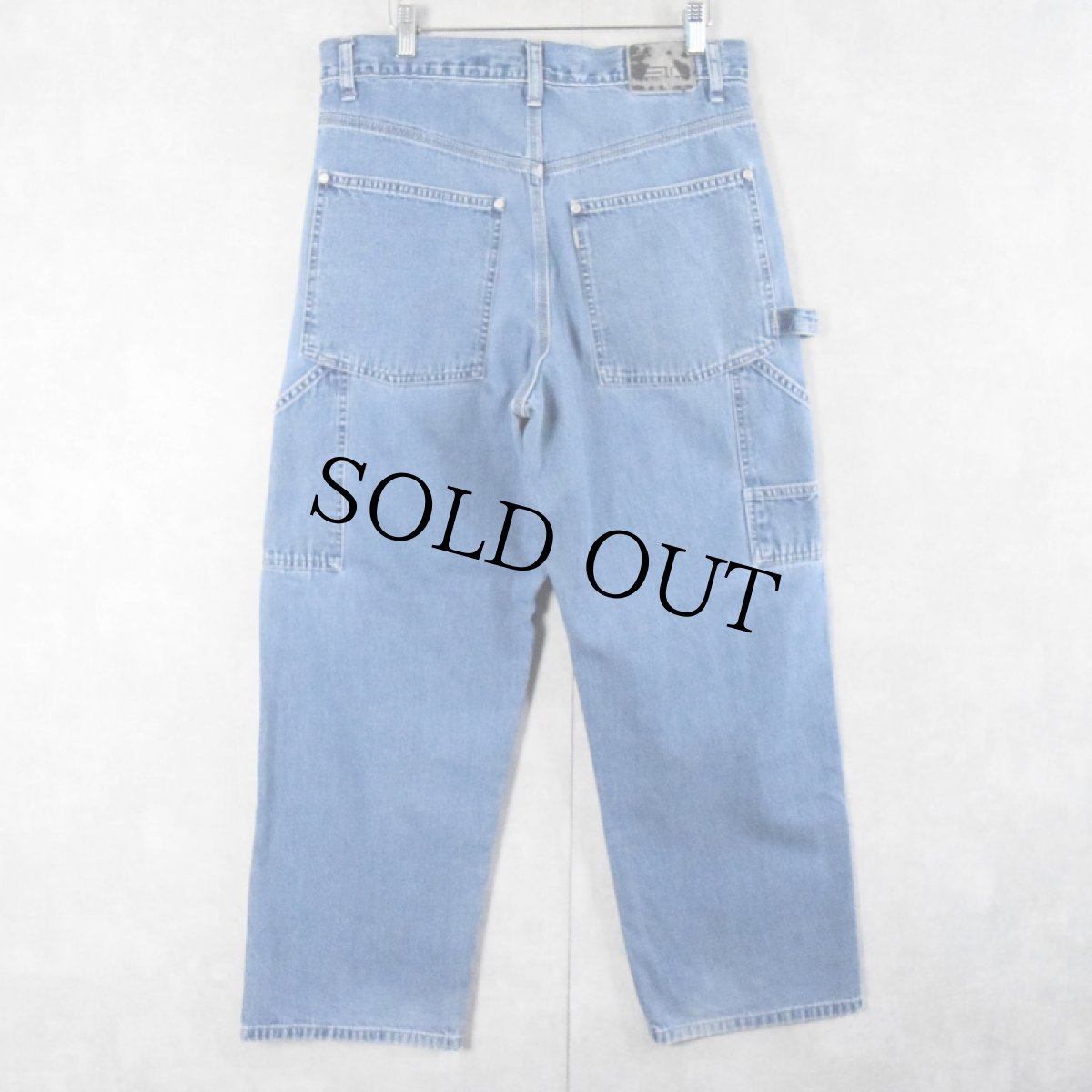 画像2: 2000's Levi's SILVERTAB "CARPENTER FIT" デニムペインターパンツ W31 (2)