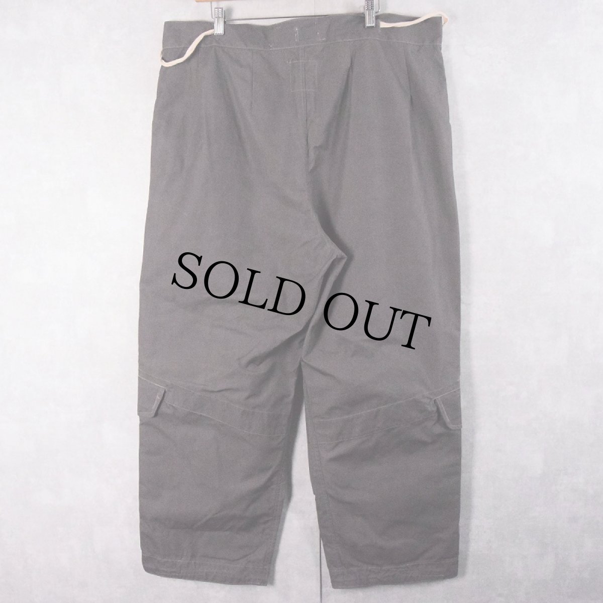 画像2: 50's RAF Aircrew / Mountain Rescue Service "Gray Ventile" トラウザーズ (2)