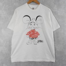 画像1: 90's Topo Gigio キャラクタープリントTシャツ XL (1)