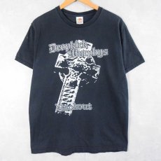 画像1: 【SALE】 Dropkick Murphys "blackout" ケルティック・パンク・バンドアルバムTシャツ L (1)
