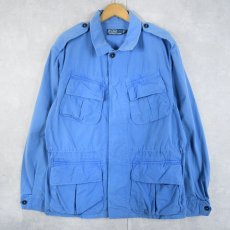 画像1: POLO Ralph Lauren "MILITARY TYPE" エポレット付き コットンジャケット L (1)