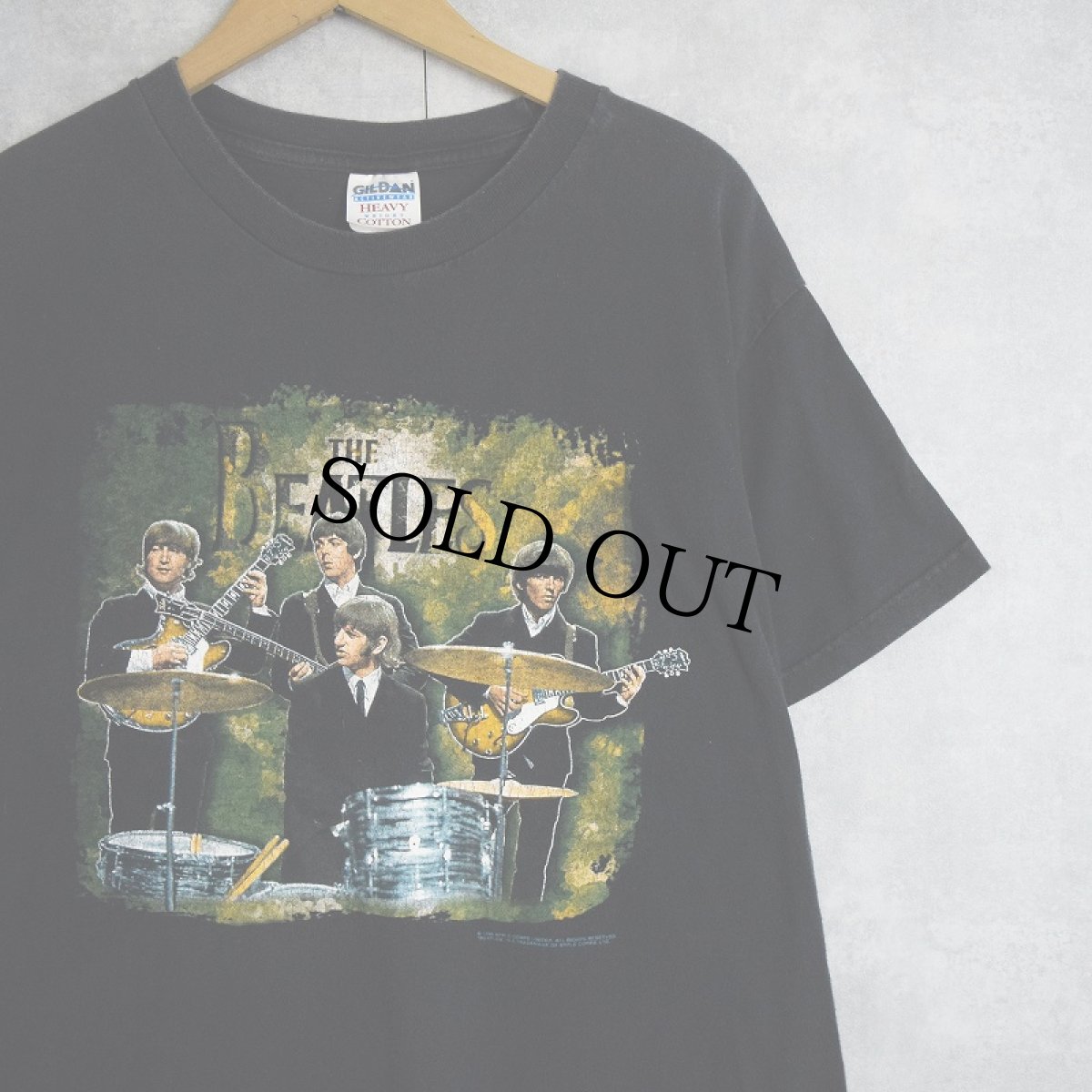 画像1: 1998 THE BEATLES ロックバンドTシャツ BLACK L (1)