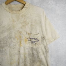 画像2: 1992 CAMEL "MUD & MONSTER" タバコ企業 ロゴプリントポケットTシャツ (2)