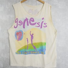 画像1: 1992 GENESIS "WE CAN'T DANCE" カットオフスリーブ ロックバンドツアーTシャツ (1)