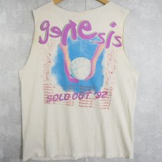 画像2: 1992 GENESIS "WE CAN'T DANCE" カットオフスリーブ ロックバンドツアーTシャツ (2)